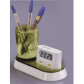 Pen Holder with Clock and Namecard Holder Pen Holder with Clock and Namecard Holder